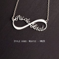 Personalised Name Jewellery Design NN20 Personalised name jewellery design selection NN20