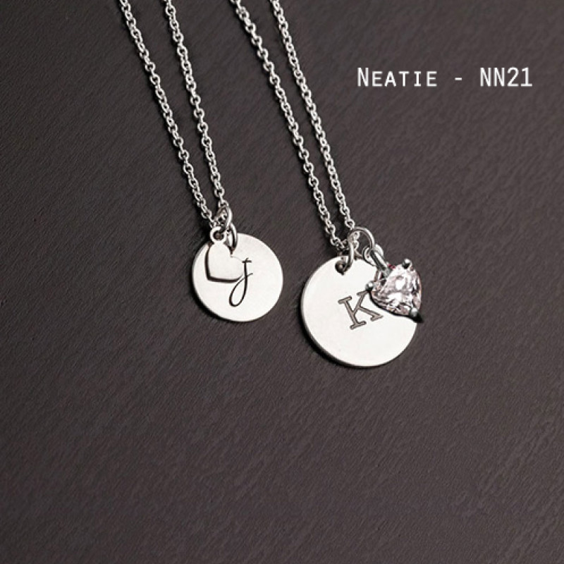 Personalised Name Jewellery Design NN21 Personalised name jewellery design selection NN21