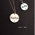 Personalised Name Jewellery Design NN23 Personalised name jewellery design selection NN23