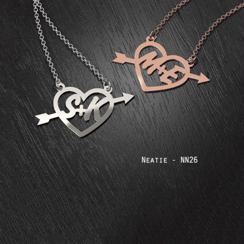 Personalised Name Jewellery Design NN26 Personalised name jewellery design selection NN26