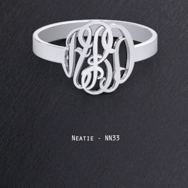Personalised Name Jewellery Design NN33 Personalised name jewellery design selection NN33