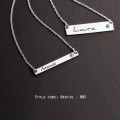 Personalised Name Jewellery Design NN5 Personalised name jewellery design selection NN5