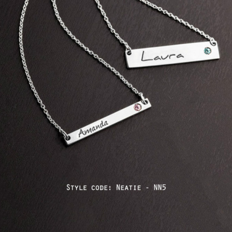 Personalised Name Jewellery Design NN5 Personalised name jewellery design selection NN5
