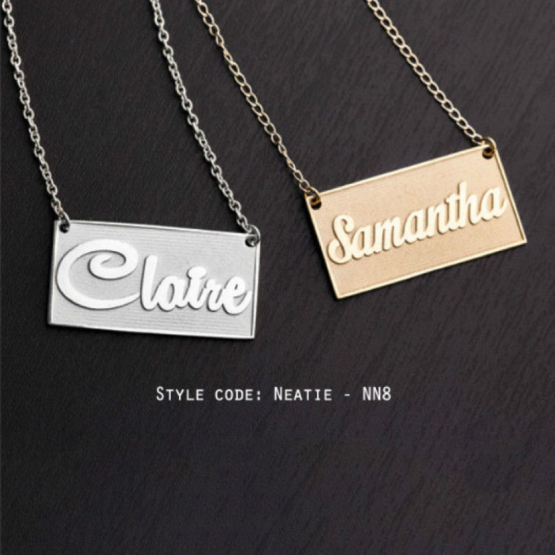 Personalised Name Jewellery Design NN8 Personalised name jewellery design selection NN8