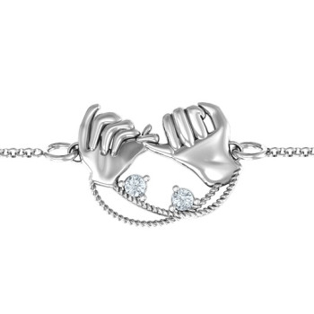 Personalised Pinky Swear Promise Bracelet