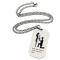 Marriage Proposal Dog Tag Name Necklace product image
