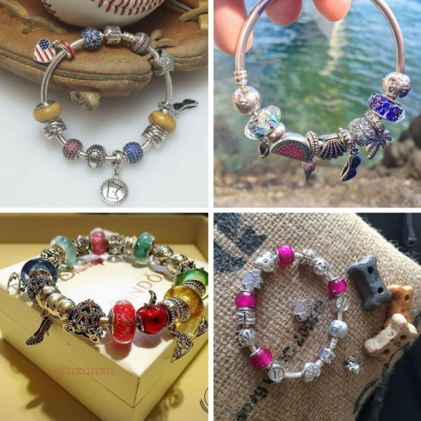 Pandora bracelet ideas and charm ideas 