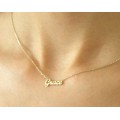 Buy a letter necklace or a necklace with name for your beloved 