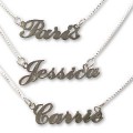 Buy name plate necklaces gold online