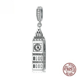 Personalised Big Ben Tower Clock Charm