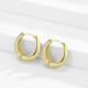 18ct Gold Plated Large Hoop Earring