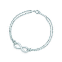 Infinity Bracelet With Double Chain