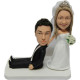 Couple Figurine With Background