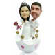 Couple Figurine With Background