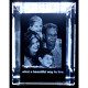 Large Rectangle Crystal With Photo Engraved