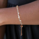 Elegant Melrah Icon Crystal Adjustable Tennis Bracelet For Women