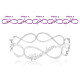 Personalised Endless Single Infinity Bangle