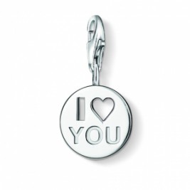 Personalised I Love You Charm