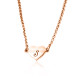 Personalised Precious Heart - 18ct Rose Gold Plated