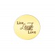 Personalised Live Laugh Love Disc - Dream Locket