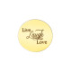 Personalised Live Laugh Love Disc - Dream Locket