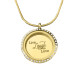 Personalised Live Laugh Love Disc - Dream Locket