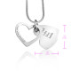 Personalised Love Forever Necklace - sterling Silver