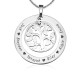 Personalised My Family Tree Necklace - Sterling Silver