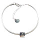 Personalised Neatie  Charm Bangle