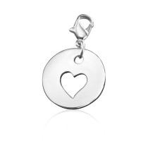 Personalised Cut Out Heart Charm