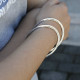 Personalised Classic Bangle - Sterling Silver