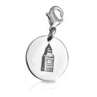 Personalised Big Ben Tower Clock Charm