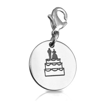 Personalised Bride n Groom Charm