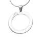 Personalised Circle of Trust Necklace - Sterling Silver