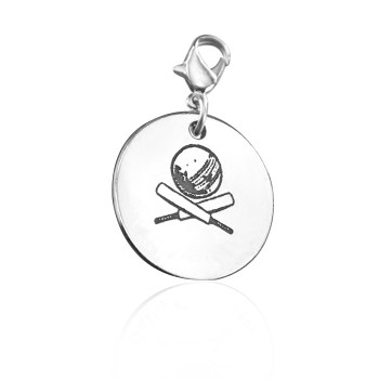 Personalised Cricket Charm
