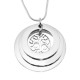 Personalised Family Triple Love - Sterling Silver
