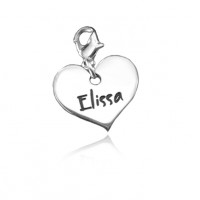 Personalised Heart Charm