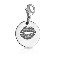 Personalised Kiss Charm