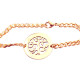 Personalised My Tree Bracelet - 18ct Rose Gold Plated