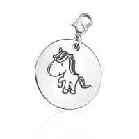 Personalised Unicorn Charm