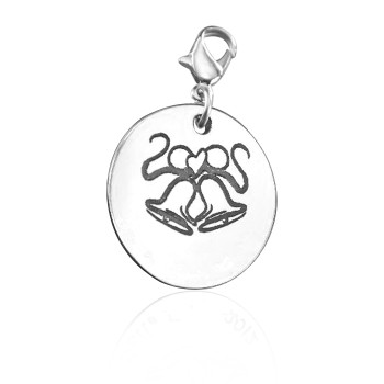 Personalised Wedding Bells Charm