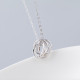 70th Birthday 'Seven Rings For Seven Decades' Russian Ring Necklace - 70th Birthday Gift For Her