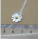 Sterling Silver Dainty Sunflower Neckalce Unique Sunflower Jewellery