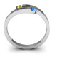  Soleil  Tipped Bypass Ring