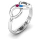  Twosome  Infinity Ring