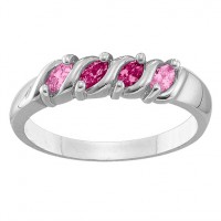 2-6 Marquise S-Curve Ring