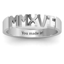 2016 Roman Numeral Graduation Ring