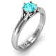 6 Prong Solitaire Ring