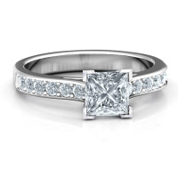 Janelle Princess Cut Ring