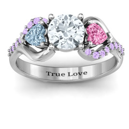 Blast of Love Ring with Accents